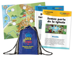 Go Seek Find Bilingual Child Pack (without Bible) (English & Spanish)